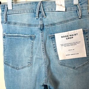 Good American NWT size 2/26 good waist crop
